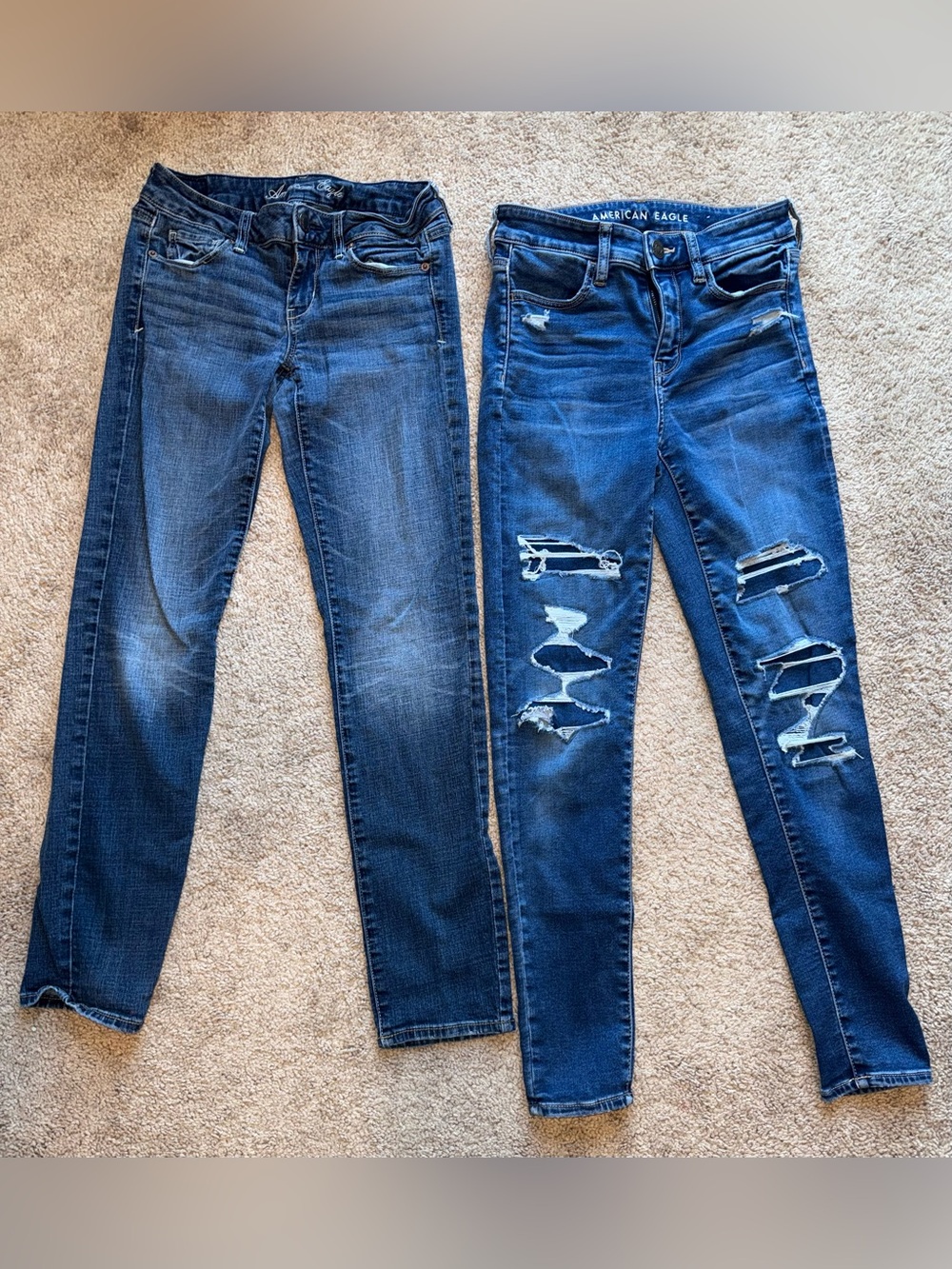 American Eagle Skinny Jeans Bundle Size 4 Short Regular